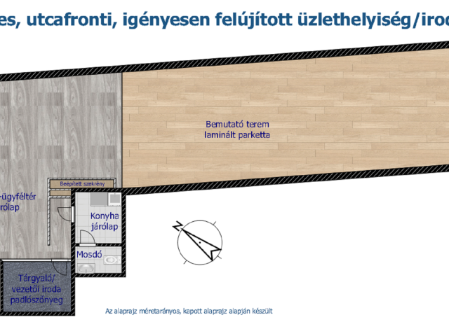 Forgalmas útvonalon 178 m2-es, igényesen felújított ingatlan
