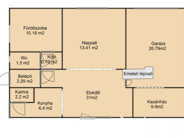 Két generációs négyszintes családi ház Jaminában