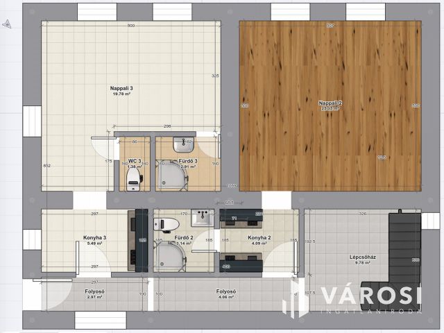 Családi ház + 3 apartman egyben kedvelt környéken!