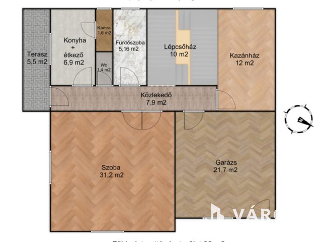 Két szintes családi ház nagy garázssal Egerben!