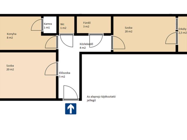 2 külön szobás a belváros peremén