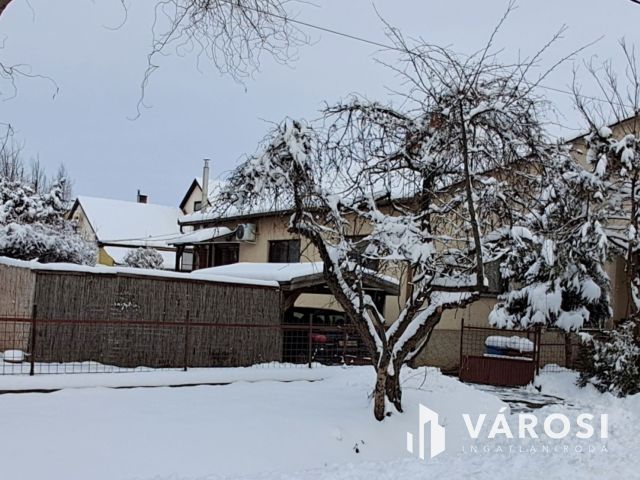 Társasházi lakás 200 m2-es kertrésszel Hatvanban!