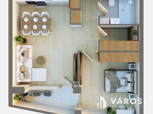 Alacsony rezsijű, hőszivattyús lakás Debrecenben