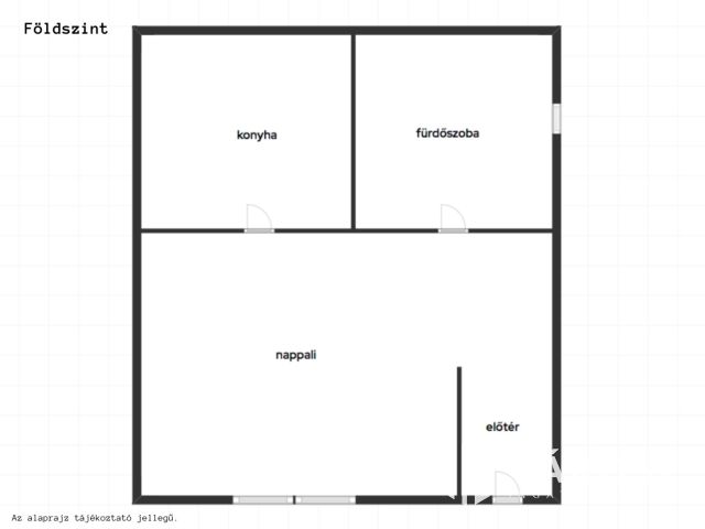 Hangulatos házikó zöld övezetben