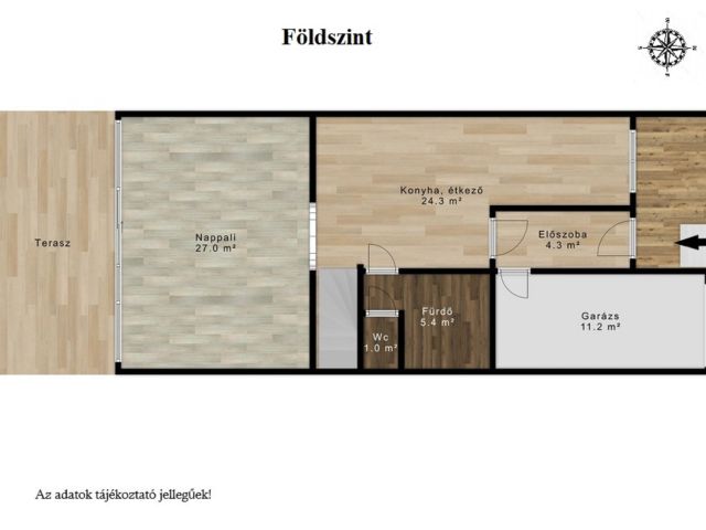 Modern 3+nappalis sorház Gyula Paradicsom városrészében