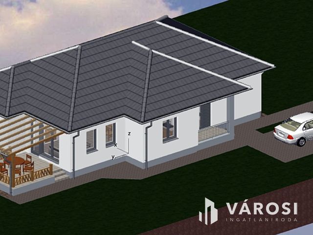 Panorámás, új építésű családi ház Demjénben–fürdők közelében