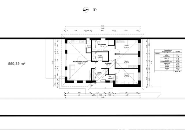 95 m2-es, új építésű ház a Várfürdő közelében eladó