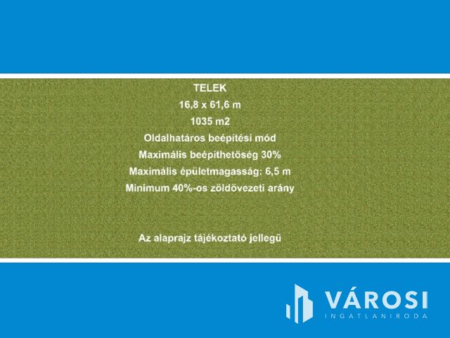 Deszki építési telek nyugodt környéken