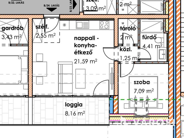 Második emeleti újépítésű lakás a Hagymatikumtól 30 méterre