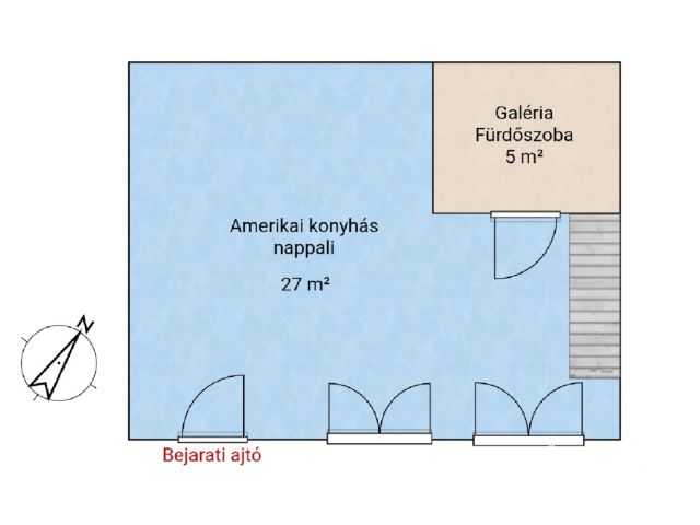 Modern garzon kiadó az Opera mellett