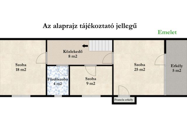 Két szint. Saját kert. Kivételes elhelyezkedés.